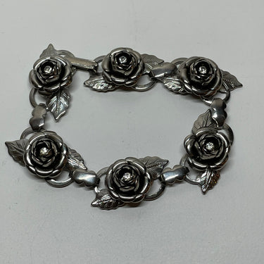 Silver Rose Bracelet Bloomers and Frocks